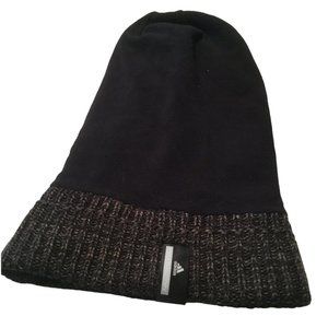 Adiadas Stella McCartney Winter knit hat cap Woman's OS Black gray
